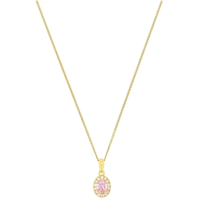 Abbildung von amor Halskette, Damen, Größe: 45, Rosa