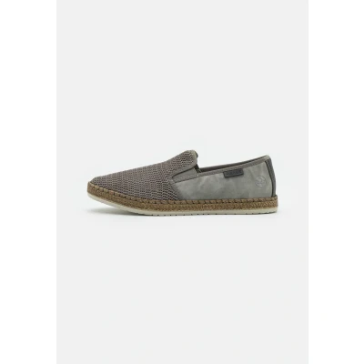 Abbildung von Rieker Slipper, Herren, Größe: 42, Grau/grigio/blei Schuhe