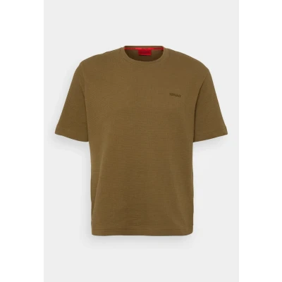 Abbildung von HUGO Austin Nachtwäsche Shirt, Herren, Größe: Large, Open green