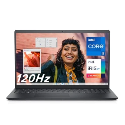 Abbildung von Dell Inspiron 15 3530 Laptop 15,6&quot; FHD Display, Intel Core i7 1355U, 16GB RAM, 512GB SSD, Iris Xe Graphics, Windows 11 Home, QWERTZ Keyboard, Black