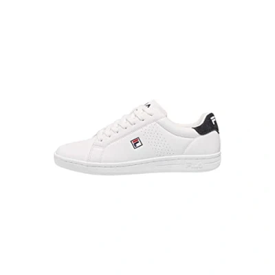 Abbildung von Fila Crosscourt Sneaker low, Größe: 41, White/blue Leder und lederimitat