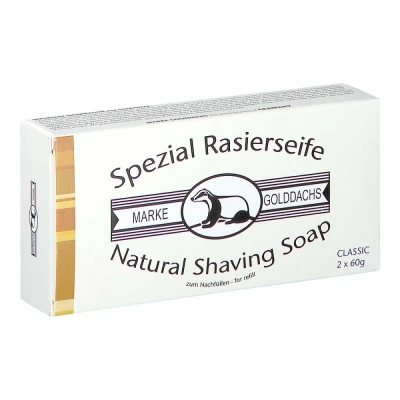 Abbildung von Rasierseife Classic 2er Pack Golddachs