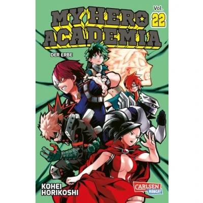 Abbildung von My Hero Academia 22: Abenteuer und Action in der Superheldenschule Mit Glow the Dark Effekt auf dem Cover nur 1. Auflage!