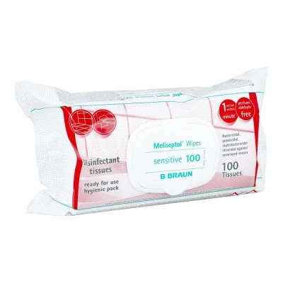 Abbildung von Meliseptol Wipes sensitive Flowpack 100 Tücher