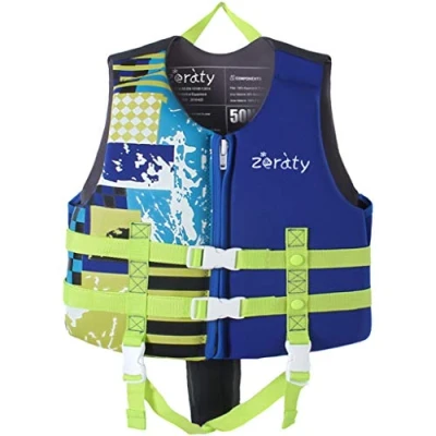 Abbildung von Zeraty Kinder Schwimmweste Schwimmen Jacke für Kleinkinder mit Einstellbare Sicherheits Straps Alter 1 9 Jahre / 22 50 lbs