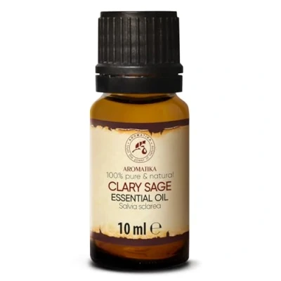 Abbildung von Muskatellersalbeiöl 10ml Naturreines Ätherisches Öl Muskatellersalbei Salvia Sclarea Frankreich für Beauty Aromatherapie Aroma Diffuser Raumduft Clary Sage Oil
