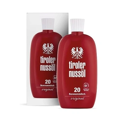 Abbildung von Tiroler Nussöl orig.Sonnenmilch wasserf.LSF 20