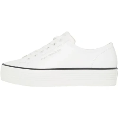 Abbildung von Calvin Klein Jeans BOLD Sneaker low, Damen, Größe: 39, Bright white/black Schuhe