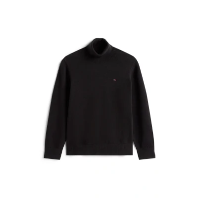 Abbildung von Tommy Hilfiger Turtle NECK Strickpullover für Kinder, Größe: 86, Black