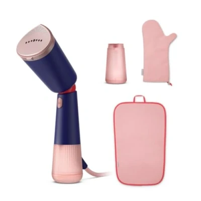 Abbildung von Philips Dampfbürste »STH5030, 120 ml und 200 austauschbarer Wassertank, Metallplatte«, 1400 W, Steamer im schlanken Design; 2 in 1 Handschuh, Tasche, Stylemat inkl.