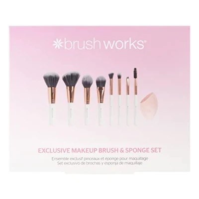 Abbildung von Brushworks Exclusive Makeup Brush &amp; Sponge Set