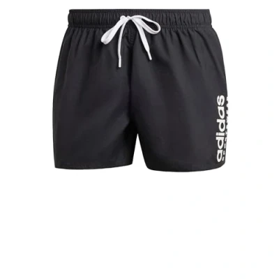 Abbildung von adidas Herren Essentials Logo CLX Shorts, Black/White, S