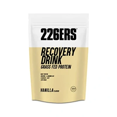 Abbildung von 226ERS Recovery Drink Proteinpulver Regenerations Protein Pulver mit Whey Protein, Creatin, Kohlenhydraten, Triglyceriden und L Arginin glutenfrei, Vanille 1000 gr