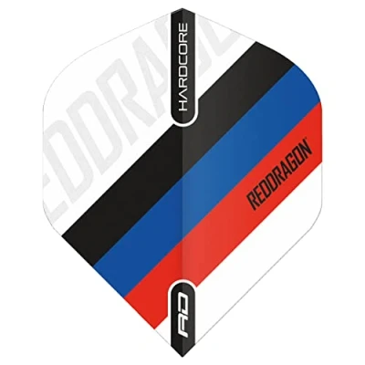 Abbildung von RED DRAGON Hardcore XT Tri Stripe Dart Flights 4 Sets Per Pack (12 in Total)