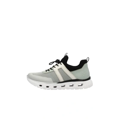 Abbildung von RIEKER Sport Slip On Sneaker, Chunky Slipper, Freizeitschuh in veganer Verarbeitung