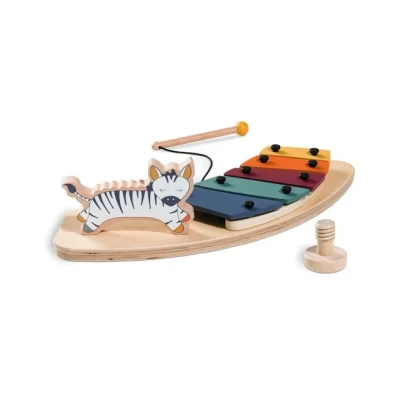 Abbildung von Hauck Spielzeug Musikinstrument »Play Music Zebra«, FSC® schützt Wald weltweit