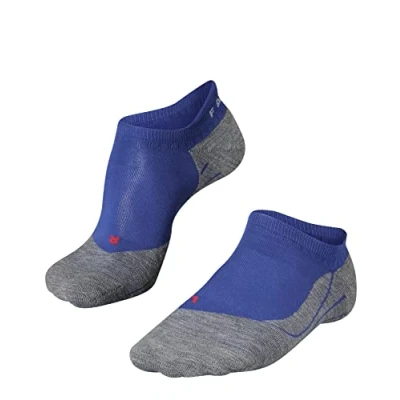 Abbildung von FALKE Herren Laufsocken RU4 Endurance Invisible M IN Baumwolle Funktionsmaterial antiblasen 1 Paar, Blau (Athletic Blue 6451), 46 48