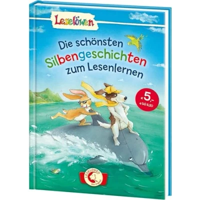 Abbildung von Leselöwen Das Original: Die schönsten Silbengeschichten zum Lesenlernen: Erstlesebuch mit Silbenfärbung für Kinder ab 6 Jahre