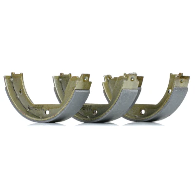 Abbildung von FEBI BILSTEIN 23851 Handbremsbeläge Hinterachse BMW: 5 Saloon, Touring, X5, VOLKSWAGEN: Touareg I, Transporter Bus