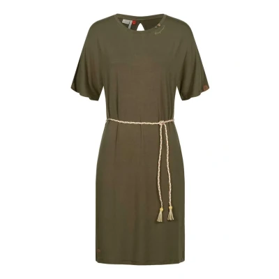 Abbildung von Ragwear KASS Jerseykleid, Damen, Größe: XS, Olive