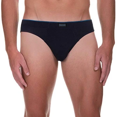 Abbildung von Bruno Banani Herren Sportslip Infinity Slip, Blau (Dunkelblau 090), Medium (Herstellergröße: M)