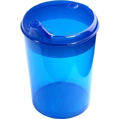 Abbildung von Medi Inn+ Schnabelbecher Schabeltasse Trinkbecher 250 ml (Farbe: blau, Öffnung: 4 x mm)