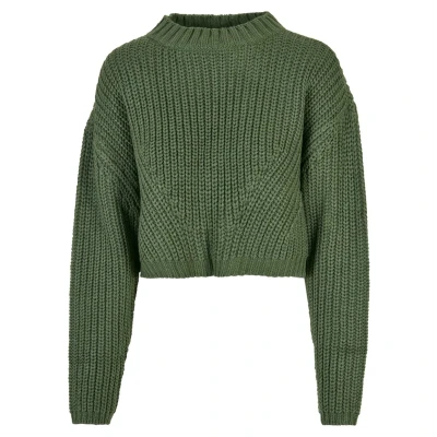 Abbildung von Urban Classics WIDE Strickpullover, Damen, Größe: 3XL, Salvia