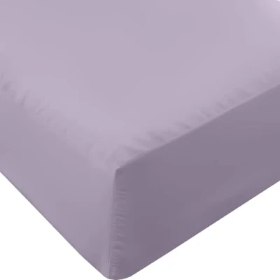 Abbildung von Utopia Bedding Queensize Spannbettlaken, Tiefe Taschen, weiche Mikrofaser, schrumpft und lichtbeständig, pflegeleicht, nur 1 Spannbetttuch (Lavendel)