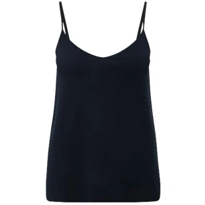 Abbildung von Ulla Popken Spaghetti Strap Top, Damen, Größe: 50/52, Navy blue