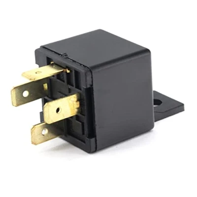 Abbildung von Area1 Roller Starterrelais Anlasser Relais 4 Pin, 12V, 30A kompatibel mit SR50, BWs Jog Neos, Speedfight 1 + 2, Jet Force Buxy Vivacity, Booster (50ccm 2 Takt Motoren)