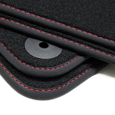 Abbildung von tuning art 155R FBA Fußmatten Exclusive Line passend für Seat Leon 2 1P 5 Türer 2005 2012