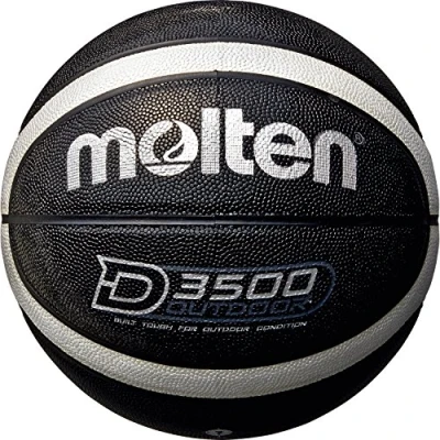 Abbildung von Molten Basketball B7D3500 KS Größe 7, Schwarz/Silber/Shiny Optic, 7