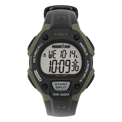 Abbildung von Timex Ironman TW5M44500 Herren Armbanduhr Classic 38mm Digital Schwarz Resin ArmbandTW5M44500