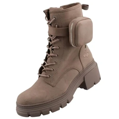 Abbildung von Dockers by Gerli Damen Stiefelette Taupe EU 40