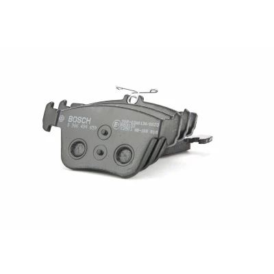 Abbildung von BOSCH 0 986 494 659 Bremsbelagsatz Low Metallic mit Montageanleitung VOLKSWAGEN: Golf 7 Variant, 7, Sportsvan, AUDI: A3 Saloon, Hatchback
