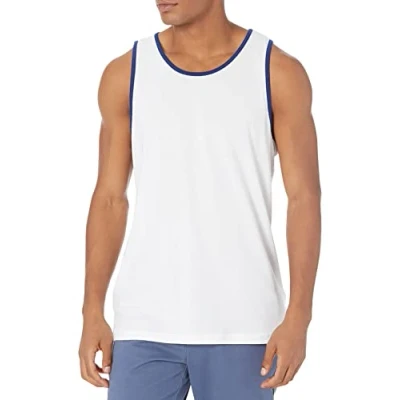 Abbildung von Amazon Essentials Herren Tanktop, Normale Passform, Weiß, S