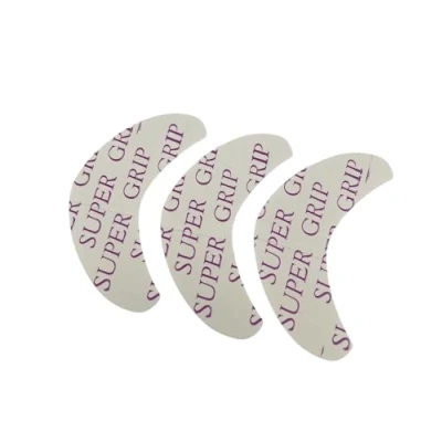 Abbildung von LUTTMANN® Super Grip Spot Contour Winkel 36 Stück Transparente Klebewinkel für sämtliche Haarteile, Perücken &amp; Haarsysteme Halt auch auf Lace Front und Netzklebeflächen