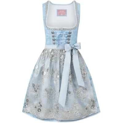 Abbildung von Stockerpoint MAYA Dirndl, Damen, Größe: 32, Hellblau