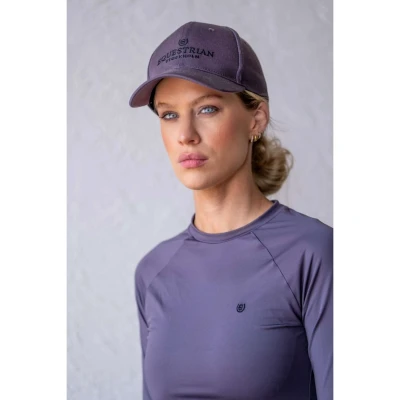 Abbildung von Equestrian Stockholm Cap Dark Violet One Size Agradi.deVerkauft von Agradi