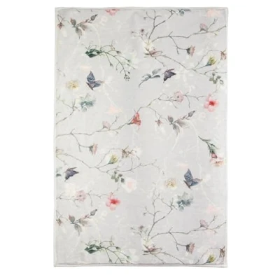 Abbildung von Kleine Wolke Badteppich Flores, Farbe: Multicolor, Material: 100% Polyester, Größe: 70x120 cm