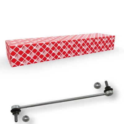 Abbildung von febi BILSTEIN 22589 Koppelstange Vorderachse links, rechts 325 M10 x 1,5 Plus mit selbstsichernder Mutter Stahl silber