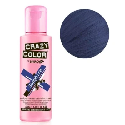 Abbildung von Semipermanente Färbung Sapphire CRAZY COLOR 100ML