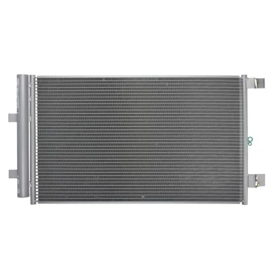 Abbildung von NISSENS 941284 Klimakondensator mit Trockner Aluminium 628 R 134a RENAULT: Scénic IV, Espace 5, Megane IV Saloon, NISSAN: Qashqai 2