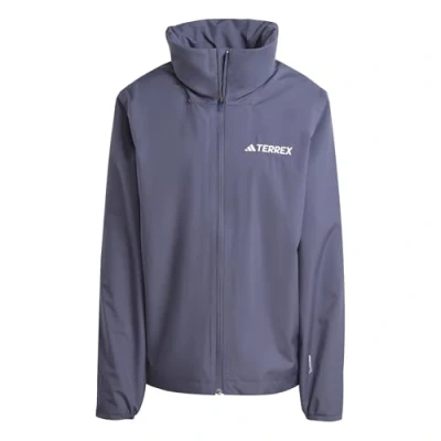 Abbildung von Adidas Terrex Multi Essentials RAIN Outdoorjacke, Damen, Größe: XS, Shadow navy