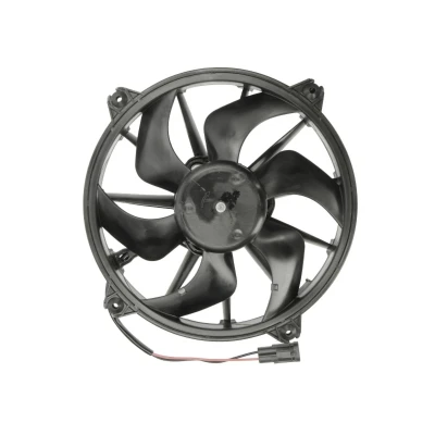 Abbildung von THERMOTEC D8C002TT Lüfter 390, 390 12 500 ohne Kühlerlüfterrahmen (Zarge) CITROËN: C5 I Hatchback, C8, Estate, PEUGEOT: 807, 307 Hatchback