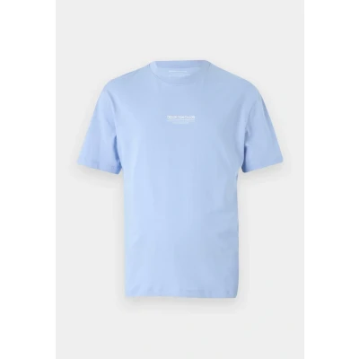 Abbildung von TOM Tailor Denim Relaxed Printed Tshirt basic, Herren, Größe: XS, Brunnera blue