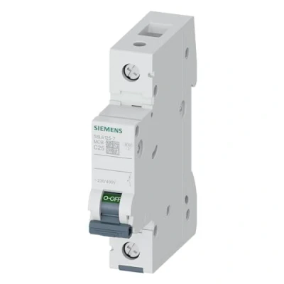 Abbildung von SIEMENS 5SL61257 SENTRON Leitungsschutzschalter 230/400V 6kA, 1 polig, C, 25A