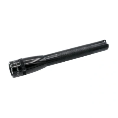 Abbildung von SP2201H Mini MAGLITE Taschenlampe LED 2AA, 127 Lumen, 156m Leuchtweite, 6093cd, bis zu 25 std Betriebszeit, Schwarz