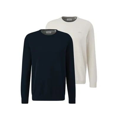Abbildung von s.Oliver Herren 2143173 Pullover, 59X0 Blau, 3XL