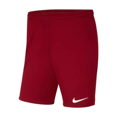 Abbildung von Nike Performance DRY PARK III kurze Sporthose, Herren, Größe: Small, Team red / white